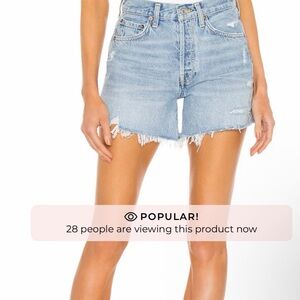 AGOLDE PARKER LONG SHORTS SIZE 28 retail $158